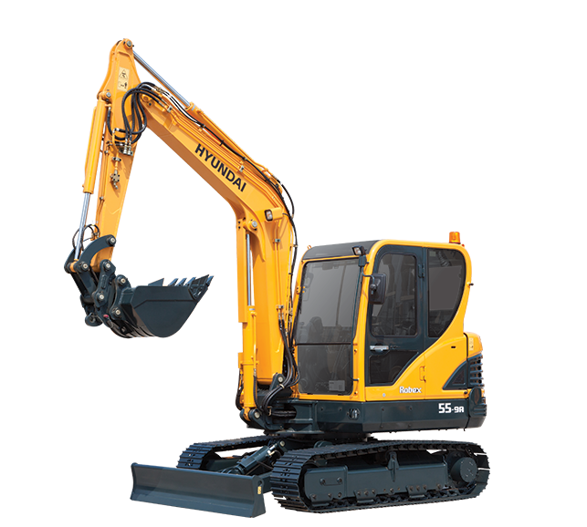 Hyundai R55-9A Compact Excavator