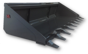 North American Implements Long Bottom Bucket
